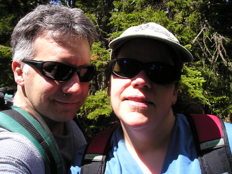 Meader (18).JPG - Our summit shot on top of Mt. Meader.